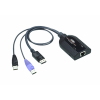 Aten DisplayPort USB Virtual Media KVM Adapter with digital Audio on DisplayPort signal  for KM and KN series