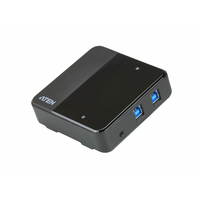 Aten USB-C enabled USB 3.1 Gen 1 Peripheral Sharing Switch. Allow to switch four USB devices between 2 different computers