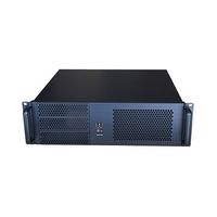TGC Rack Mountable Server Chassis 3U 390mm Depth with ATX PSU Window - no PSU