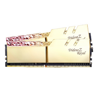 G.Skill Trident Z Royal RGB 16GB DDR4 - Gold - 2x8GB DIMM 3000MHz CL16 1.35V