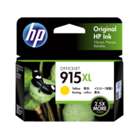 HP #915XL Yellow Ink 3YM21AA - 825 pages