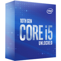 Intel Core i5-10600K LGA1200 Processor - 4.1GHz-4.8GHz 6-Core 95W TDP