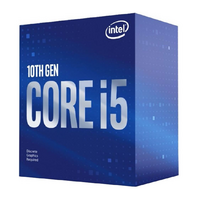 Intel Core i5-10400F LGA1200 Processor - 2.9GHz-4.3GHz 6-Core 65W TDP