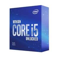 Intel Core i5-10600KF LGA1200 Processor - 4.1GHz-4.8GHz 6-Core 125W TDP