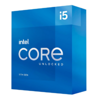 Intel Core i5-11600K LGA1200 Processor - 3.9GHz-4.9GHz 6-Core 125W TDP