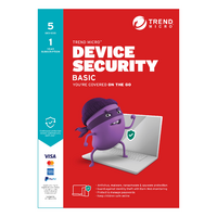 Trend Micro Device Security BASIC (1-5 Devices) 1Yr