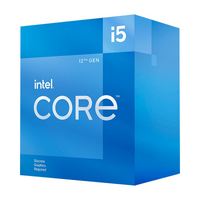 Intel Core i5-12400F LGA1700 Processor - 2.5GHz-4.4GHz 6-Core 65W TDP