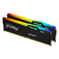 Kingston FURY Beast RGB 32GB DDR5 - 2x16GB DIMM 6000MHz CL40 1.35V
