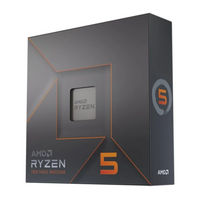 AMD Ryzen 5-7600X AM5 Processor - 4.7GHz-5.3GHz 6-Core 105W TDP