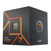 AMD Ryzen 7-7700 AM5 Processor - 3.8GHz-5.3GHz  8-Core  65W TDP