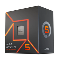 AMD Ryzen 5-7600 AM5 Processor - 3.8GHz-5.1GHz  6-Core  65W TDP