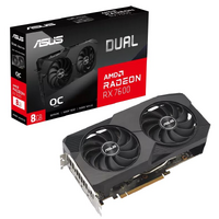 ASUS AMD Radeon DUAL-RX7600-O8G 8GB GDDR6 OC Edition