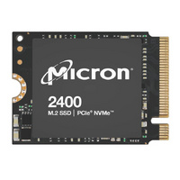 Micron 2400 1TB M.2 2230 NVMe SSD 4500/3600 MB/s 600K/650K 300TBW 2M MTTF AES 256-bit Encryption 3yrs wty