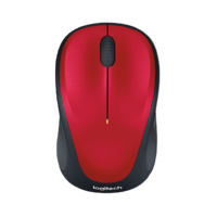 Logitech M235 Wireless Mouse - Red