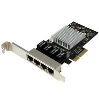 Startech PCIe Network Card - 4x 1Gbps Ethernet