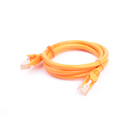 8Ware Cat6a Ethernet Cable 1m - Orange