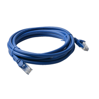 8Ware Cat6a Ethernet Cable 5m - Blue