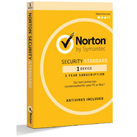 Norton Security Standard Retail - 1 Year  1 License