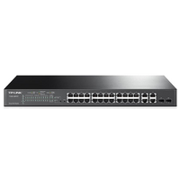 TP-Link SL2428P 28 Port Rackmount Switch - 1Gbps  Managed