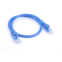 8Ware Cat6a Ethernet Cable 25cm - Blue