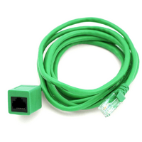 8Ware Cat5e Extension Cable 2m - Green