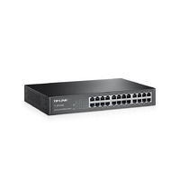 TP-Link SF1024D 24 Port Rackmount Switch - 100Mbps  Unmanaged