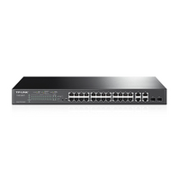 TP-Link SL2428P 24 Port Rackmount Switch - 1Gbps  Managed