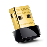 TP-Link WN725N Wireless USB Adapter - Single Band N150