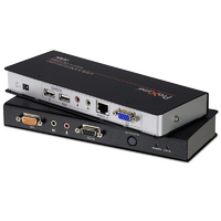 USB VGA/Audio Cat 5 KVM Extender with Deskew 1280 x 1024 @ 60Hz(300m); 1920 x 1200 @ 60Hz (150 m)  R - USB VGA/Audio Cat 5 KVM Extender with Deskew 12