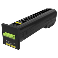 Lexmark Yellow Extra High Yield Return Program Toner Cartridge - Color Laser  22000  Yellow
