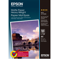 Epson Matte Paper Heavy Weight 50 A4 Sheets - 167g/m²