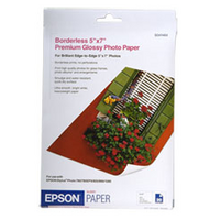 Epson C13S041464 Premium Glossy Photo Paper 20 Sheets 5' x 7'