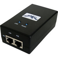 Ubiquiti POE Injector  24VDC 1A   24W Features earth grounding/ESD Gigabit Lan