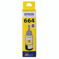 EPSON T664 ECO TANK INK BOTTLE YELLOW - EPSON T664 ECO TANK INK BOTTLE YELLOW