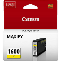 Canon PGI1600Y Yellow Ink Tank 300 Pages - CANON PGI1600Y INK CARTRIDGE YELLOW