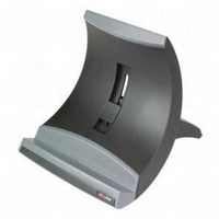 3M LX550 Vertical Notebook Riser - The 3M LX550 Vertical Notebook Riser provides an easy  secure way to raise and lower laptop computers for ergonomic
