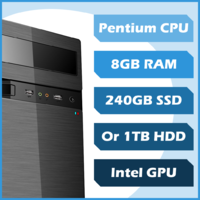 Business 4 Me PC - Pentium, 8GB, 240GB SSD, Win10