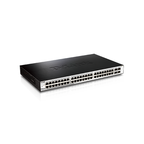 D-Link DGS-1210 52 Port Rackmount Switch - 1Gbps  Managed