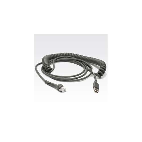 CBA-U12-C09ZAR - CBA-U12-C09ZAR USB Cable Type A  9 ft  Dark gray  Maximum  Coiled