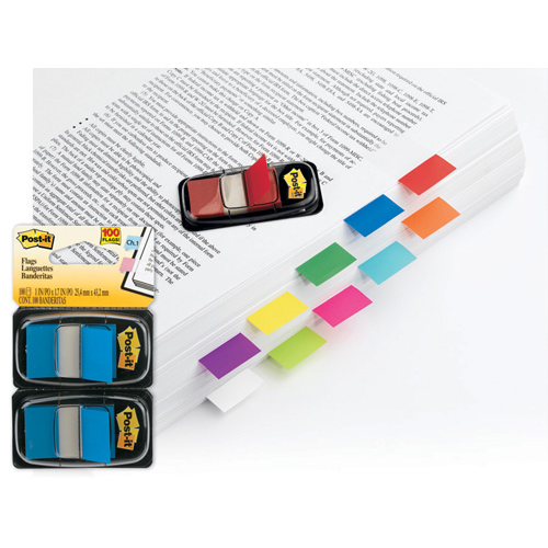 POST- IT FLAGS 680-WE2 WHITE TWIN PACK(EACH) - POST- IT FLAGS 680-WE2 WHITE TWIN PACK