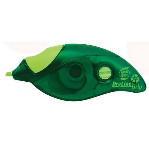 CORRECTION TAPE LIQUID PAPER  DRYLINE GRIP RECYCLED(PK6) - CORRECTION TAPE LIQUID PAPER  DRYLINE GRIP RECYCLED