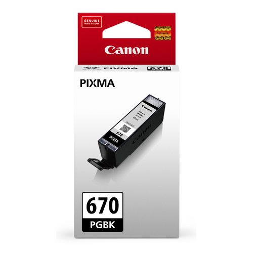 INKJET CART CANON PGI670BK BLACK(EACH) - INKJET CART CANON PGI670BK BLACK