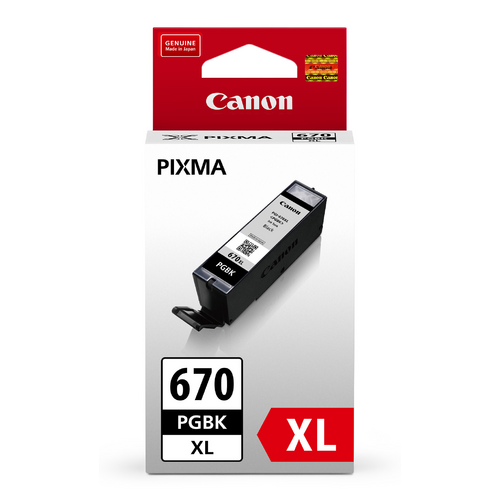 INKJET CART CANON PGI670XLBK BLACK(EACH) - INKJET CART CANON PGI670XLBK BLACK