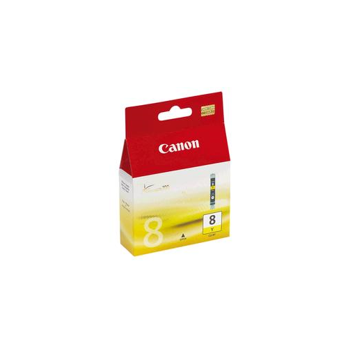 INKJET CART CANON CLI-8Y YELL SUITS IP4200 MP520 PRINTER(EACH) - INKJET CART CANON CLI-8Y YELL SUITS IP4200 MP520 PRINTER