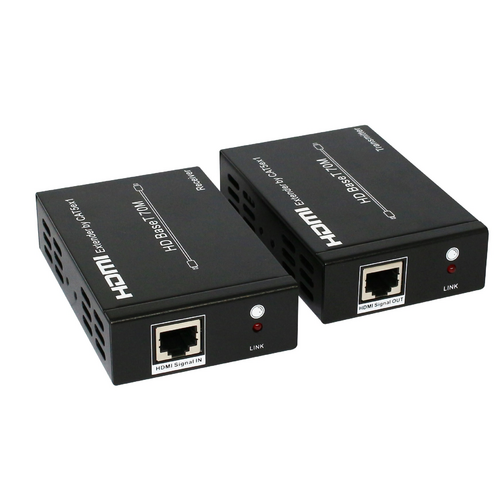 HDMI Extender over RJ45 CAT5 CAT6 LAN Ethernet Network Converter Splitter for Foxtel Support 4K x 2K - Astrotek HDMI Extender over RJ45 CAT5 CAT6 LAN 