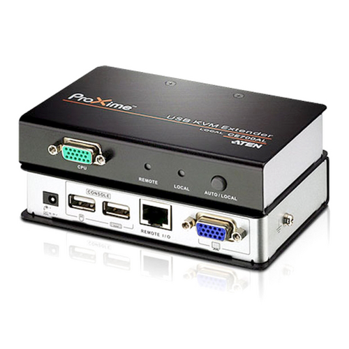 USB VGA Cat 5 KVM Extender 1280 x 1024@150m; 1920 x 1200 @ 60Hz (30m) - [ OLD SKU: CE-700A ] - USB VGA Cat 5 KVM Extender 1280 x 1024@150m; 1920 x 120