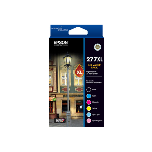 C13T278892 - 277XL - High Capacity Claria Photo HD - Ink Cartridge Value Pack