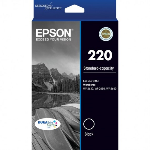 Epson 220XL Capacity Four Colour Value Pack - 220XL - High Capacity DURABrite Ultra - Ink Cartridge Value Pack