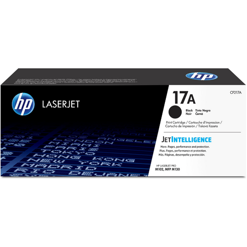 HP 17A Black Original LaserJet Toner Cartridge - 1600 pages  Black