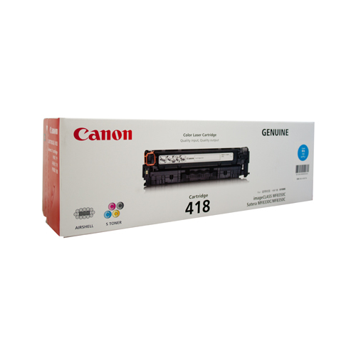 418 C - 418 Cyan toner cartridge for imageCLASS MF8350Cdn
